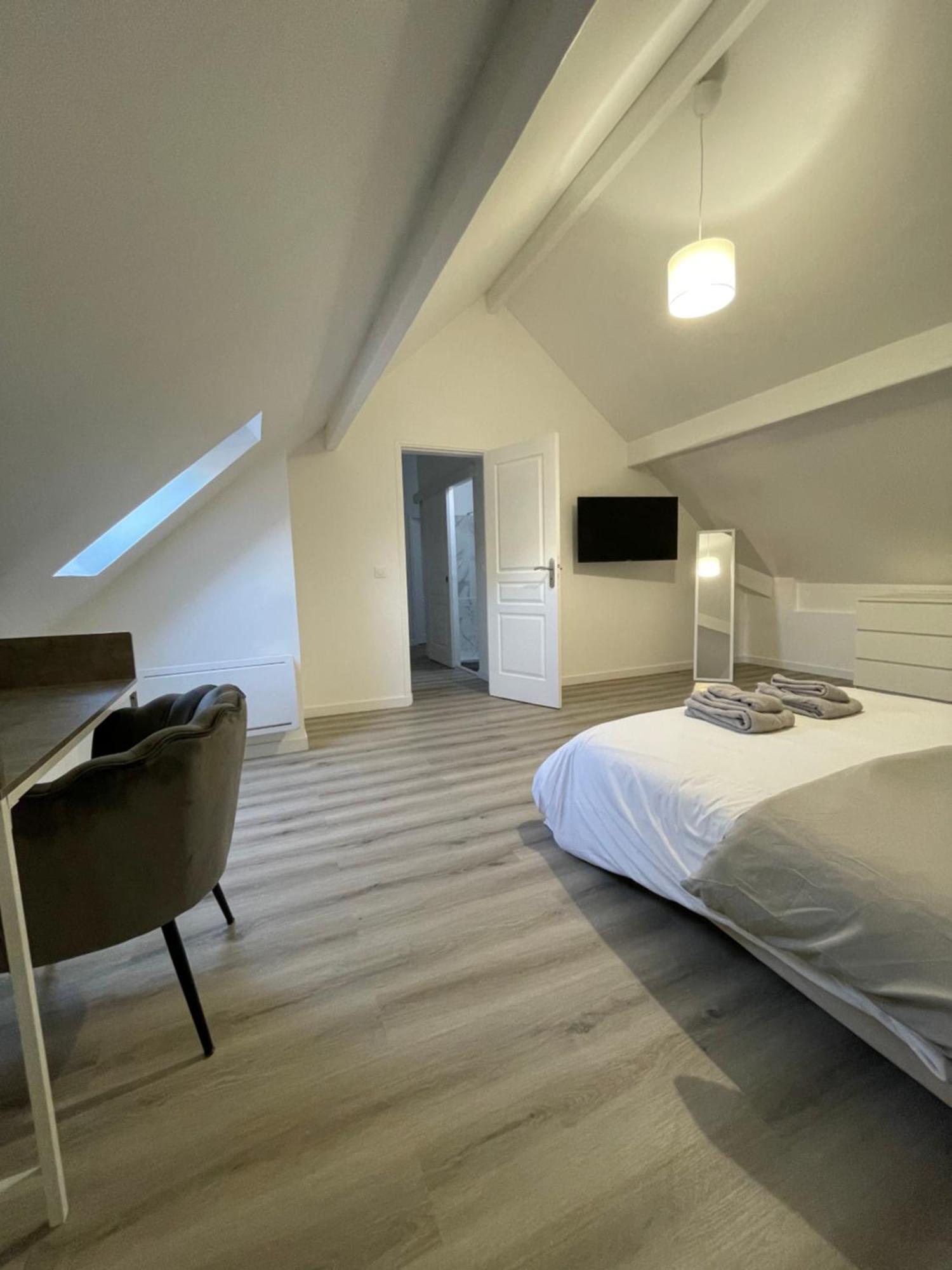 Maison Detente De 100 M2 Uniquement Couple-Famille-Travailleurs Villeparisis Eksteriør bilde