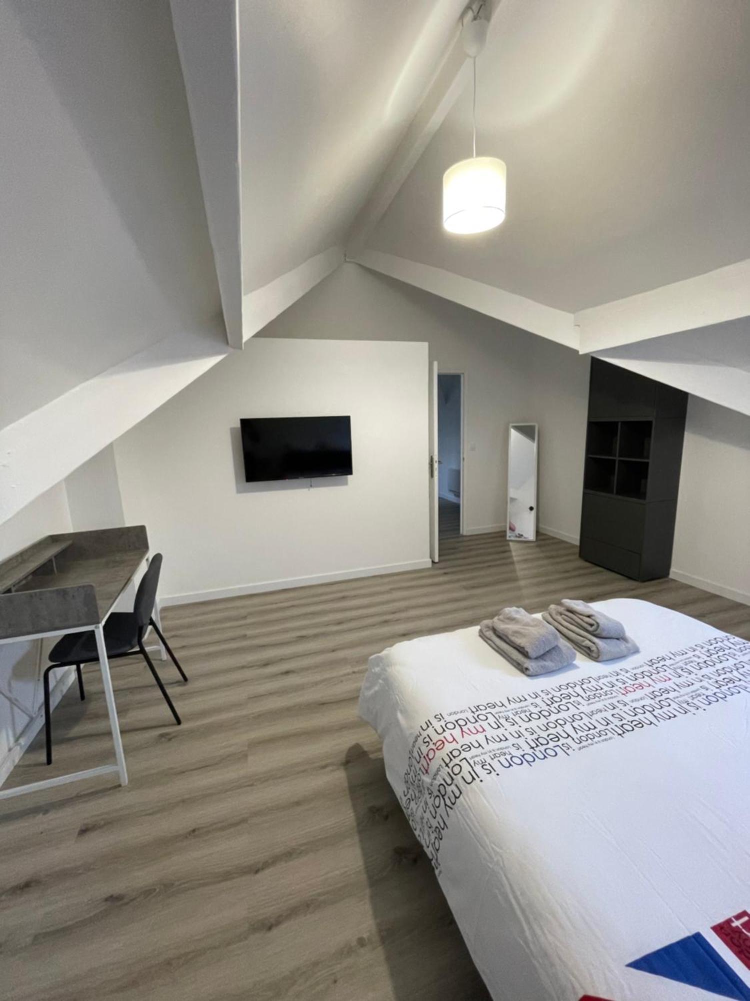Maison Detente De 100 M2 Uniquement Couple-Famille-Travailleurs Villeparisis Eksteriør bilde